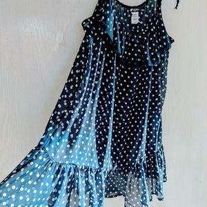 Shear strappy blouse/tunic